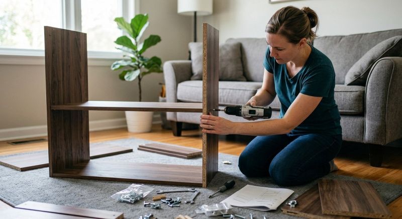 Bookshelf Assembly in Olathe, KS