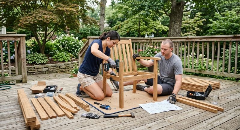 Stair Gate Assembly in Alpharetta, GA