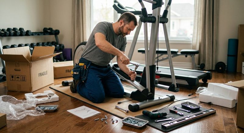 Stationary Bike Assembly in Overland Park, KS