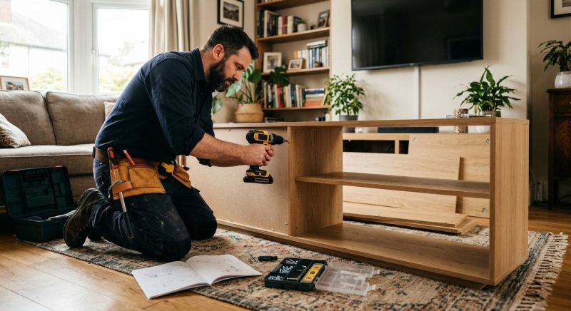 Tv Cabinet Assembly in Denver, CO