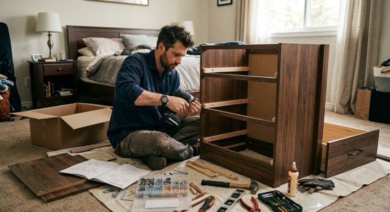 Wood Furniture Assembly in Denver County, CO