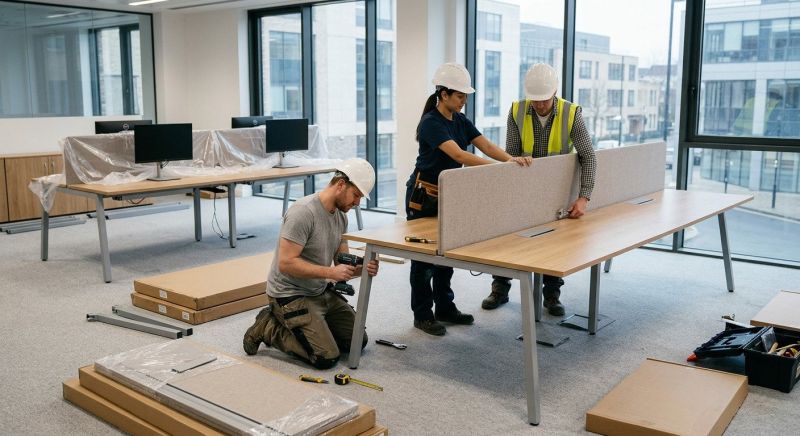 Standing Desk Assembly in Alpharetta, GA