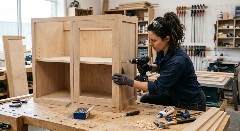 Tv Cabinet Assembly in Overland Park, KS